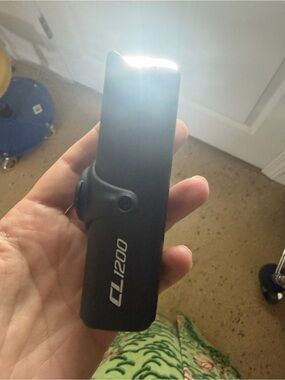 CL1200 Compact Black LED Bike Light